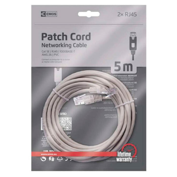 NETWORK CABLE 5M EMOS