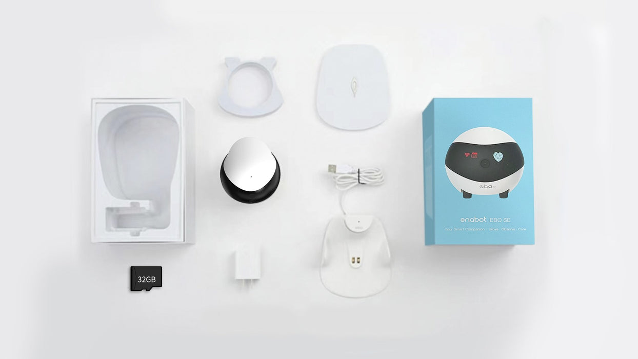 Enabot EBO SE  Robot IP Camera Compact N/A MP N/A 16GB external memory, support 256GB at maximum