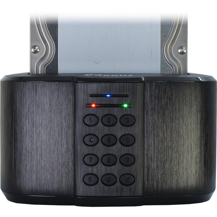 Encrypting docking station Inter-Tech Argus GD-PDLK02 for 2.5’’ or 3.5’’ SSD/HDD 256-bit AES encryption - Чекмеджета за