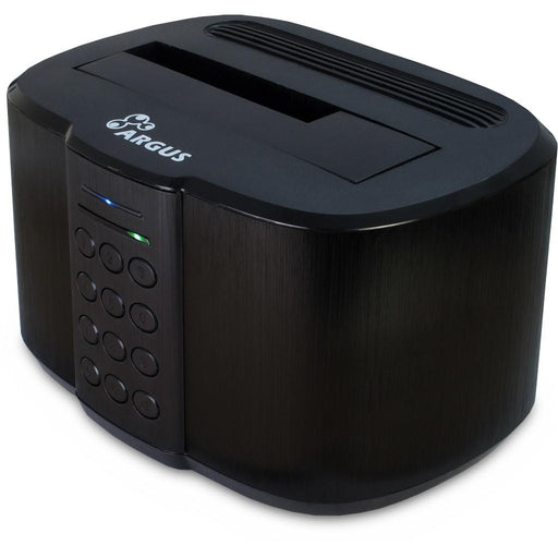 Encrypting docking station Inter-Tech Argus GD-PDLK02 for 2.5’’ or 3.5’’ SSD/HDD 256-bit AES encryption - Чекмеджета за