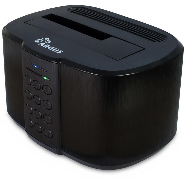 Encrypting docking station Inter-Tech Argus GD-PDLK02 for 2.5’’ or 3.5’’ SSD/HDD 256-bit AES encryption - Чекмеджета за