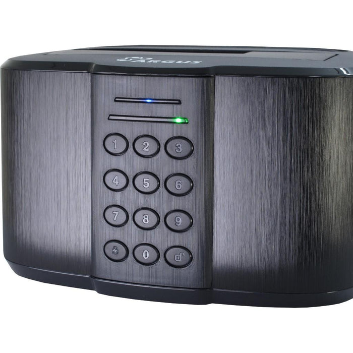Encrypting docking station Inter-Tech Argus GD-PDLK02 for 2.5’’ or 3.5’’ SSD/HDD 256-bit AES encryption - Чекмеджета за