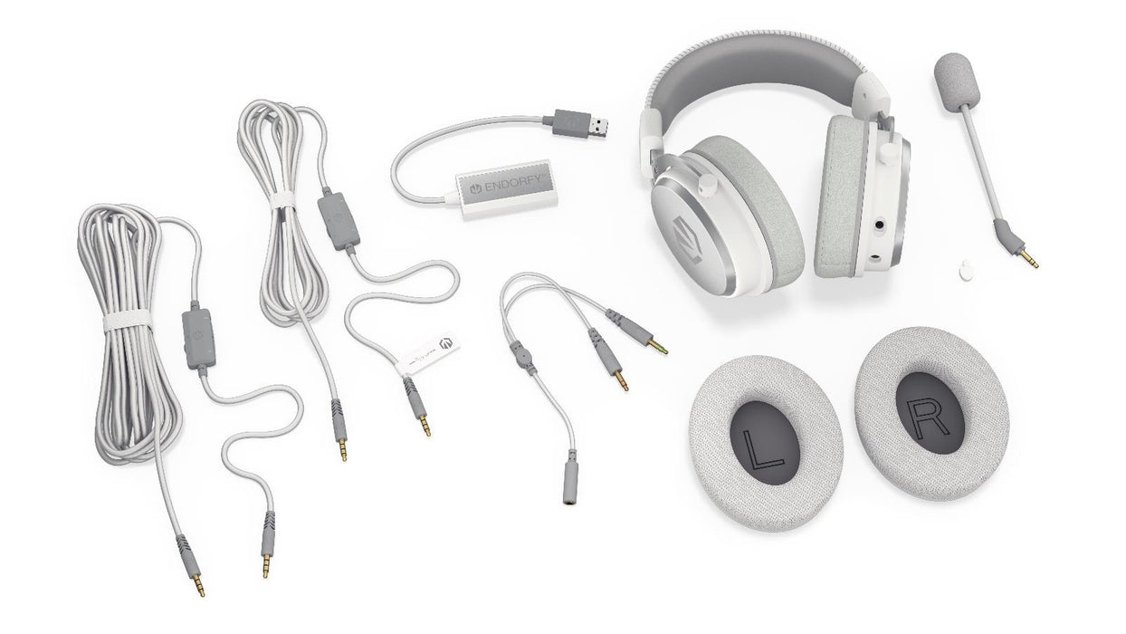 Gaming headphones ENDORFY Viro Plus 7.1 USB - Onyx White