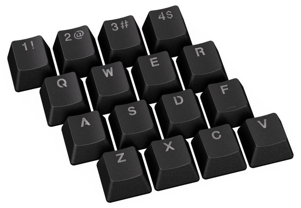 ENDORFY Mechanical Keyboard Caps - 124 pcs PBT - Black