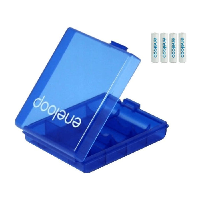 4BP. BATTERIES BLUE CASE AAA 800 ENELOOP