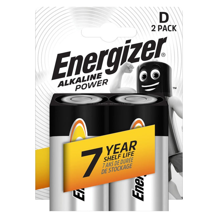 ALKALINE BATTERIES ALKALINE POWER D CHP2 ENERGIZER