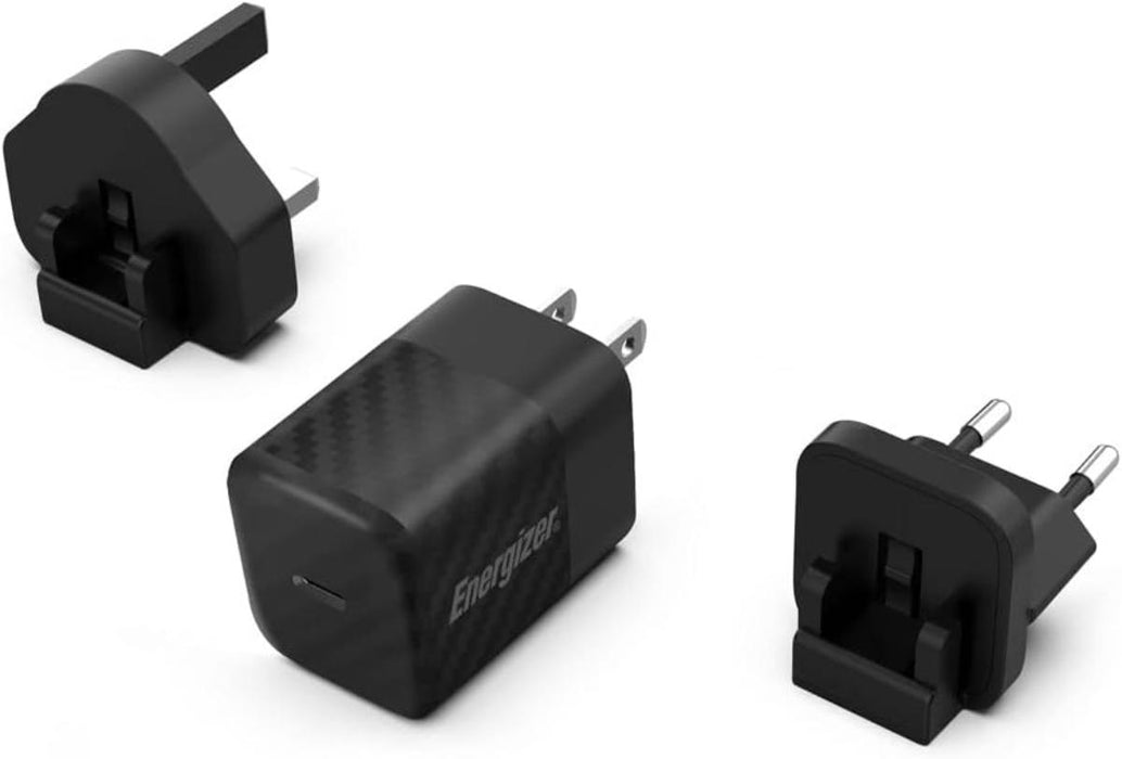 CHARGER ENERGIZER 20W/220V PD BLACK
