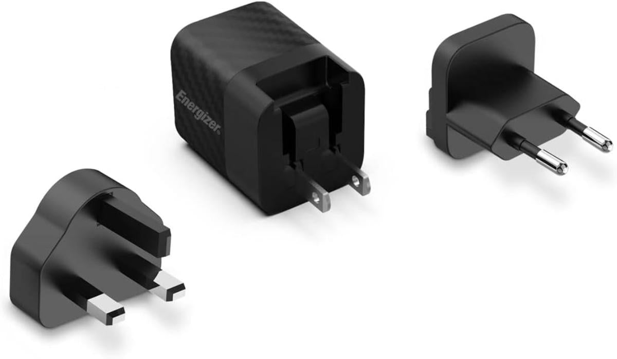 CHARGER ENERGIZER 20W/220V PD BLACK
