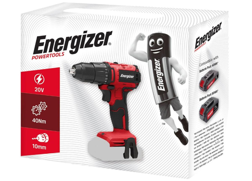 ENERGIZER 20V CORDLESS DRILL