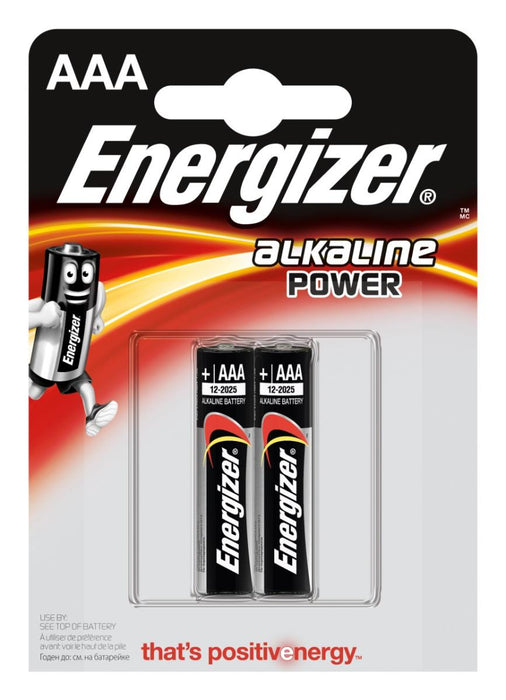 BATTERY ALKALINE AAA 1.5V 2 PCS BASE
