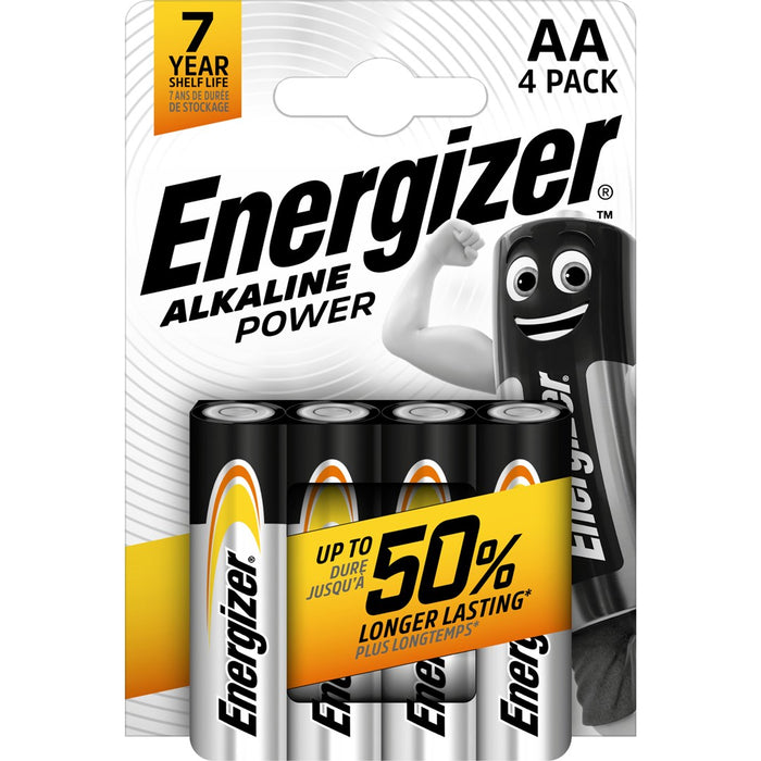 ENERGIZER ALKALINE POWER AA BATTERIES