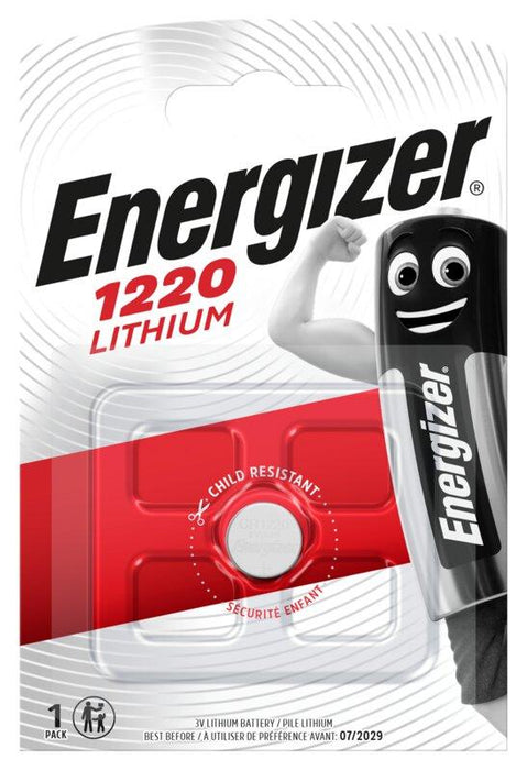 Lithium button battery ENERGIZER CR1220 3V