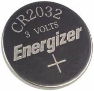 Lithium button battery ENERGIZER CR2032 3V, BULK. (20 pcs. in a plate) price for 1 battery
