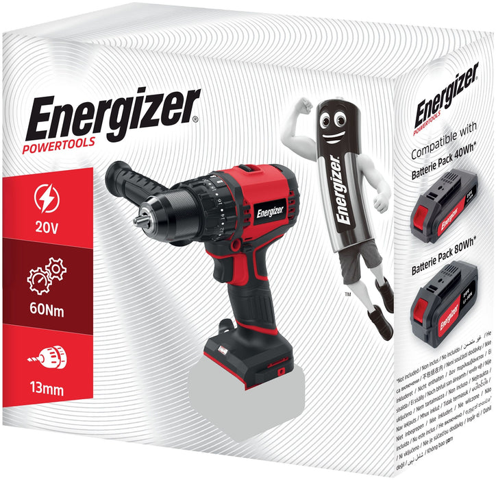ENERGIZER 20V CORDLESS DRILL
