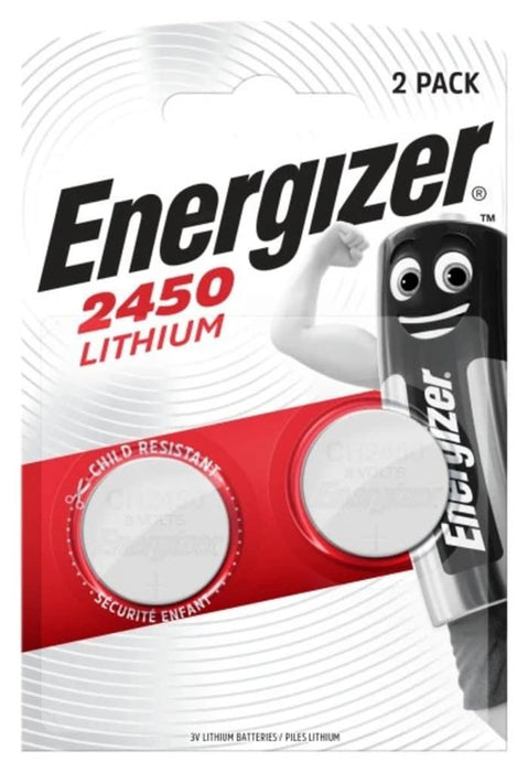 BATTERIES ENERGIZER CR2450 2 PCS