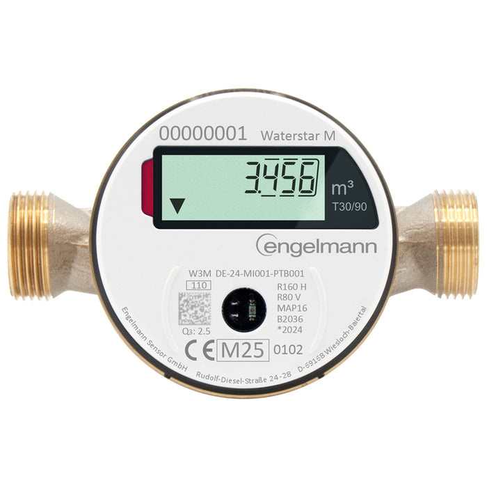 WATER METER WITH RADIO MODULE ENGELMANN 1/2 FOR REMOTE READING
