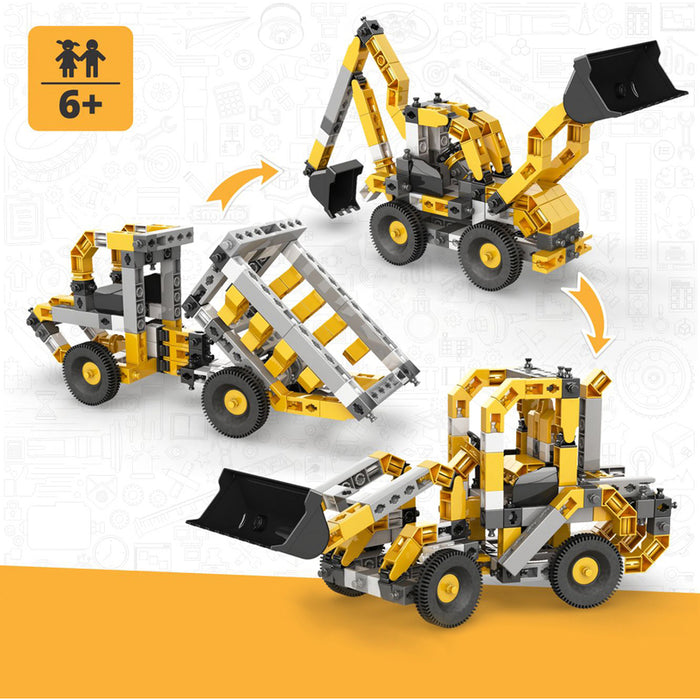 CONSTRUCTOR ENGINO CREATIVE WHEEL LOADER 3B1