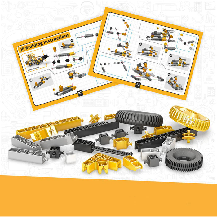 CONSTRUCTOR ENGINO CREATIVE WHEEL LOADER 3B1