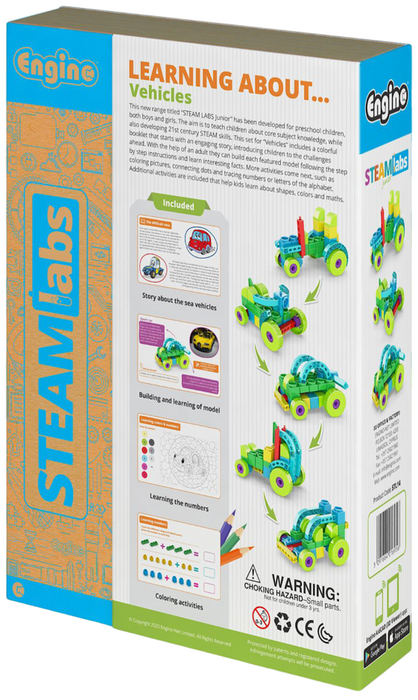 ENGINO STEAMLABS CONSTRUCTOR LEARN ABOUT TRANS. S-VA