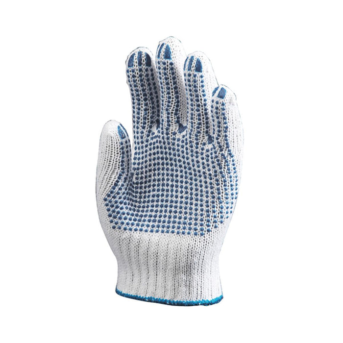 KNITTED GLOVES WITH PVC BUTTONS