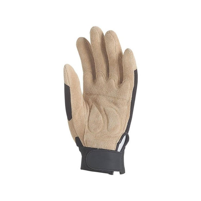 VELOR AND POLYESTER GLOVES