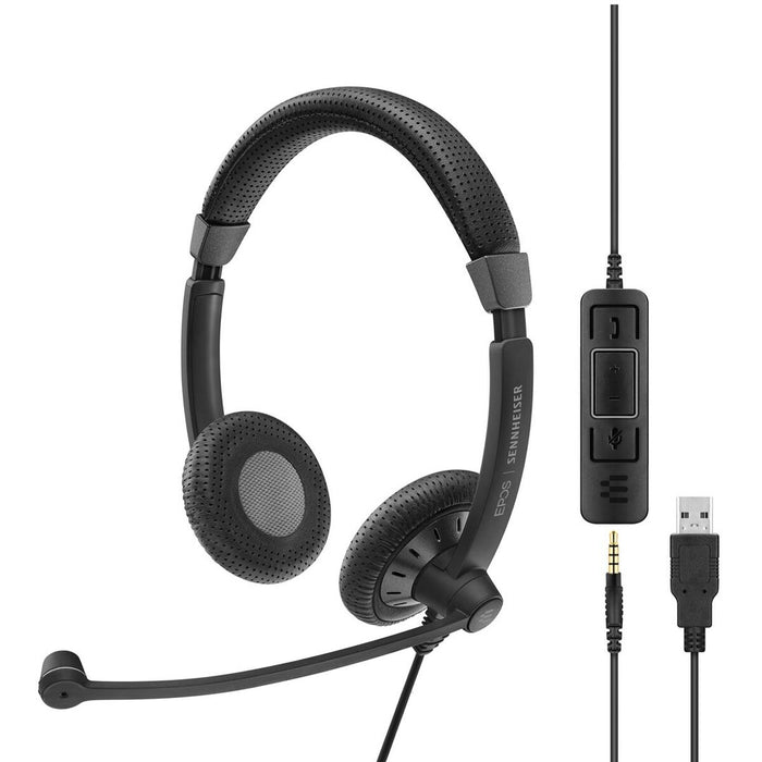 Headphones with Microphone Epos Black Bluetooth
