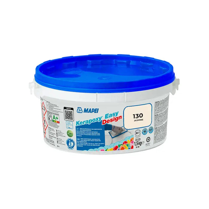 EPOXY GROUTING MIXTURE MAPEI KERAPOXY EASY DESIGN 130 JASMINE - Фуги<<<Лепила за плочки фуги силикони и