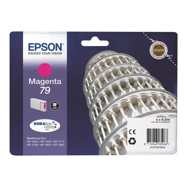 EPSON 1LB 79 ink cartridge magenta standard capacity 6.5ml 800 pages 1-pack - Мастила и Мастилени глави<<<Консумативи