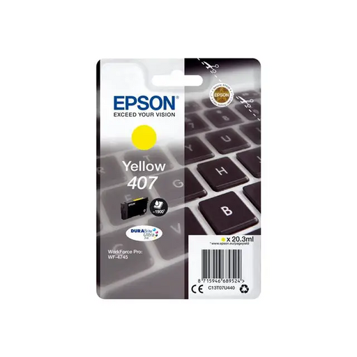 EPSON 2LB WF-4745 Series Ink Cartridge Yellow - Мастила и Мастилени глави<<<Консумативи - Мастила<<<Печат Сканиране и
