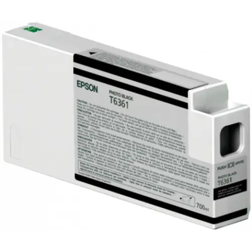 EPSON 5LB T6361 ink cartridge photo black standard capacity 700ml 1-pack - LFP мастила и LFP мастилени