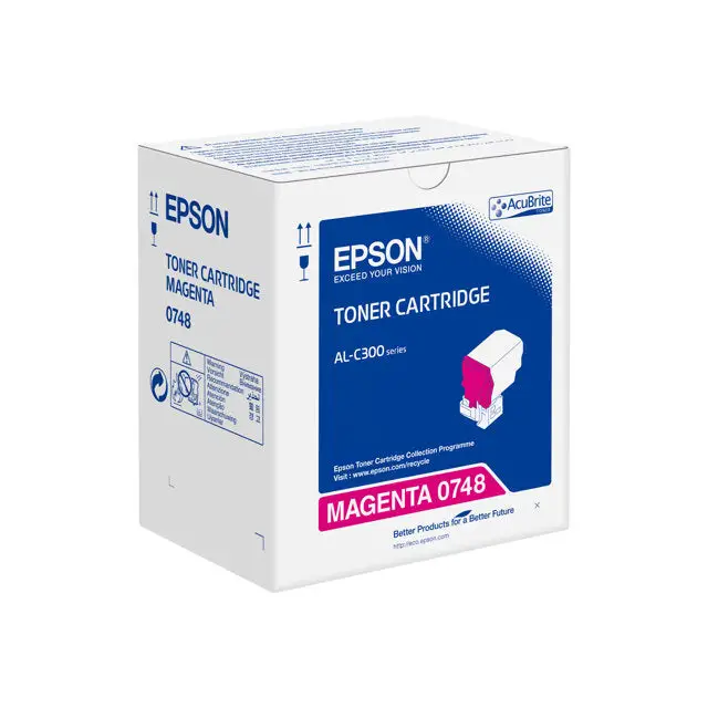 EPSON AL-C300 toner cartridge magenta standard capacity 1-pack - Тонери<<<Консумативи - Лазер<<<Печат Сканиране и