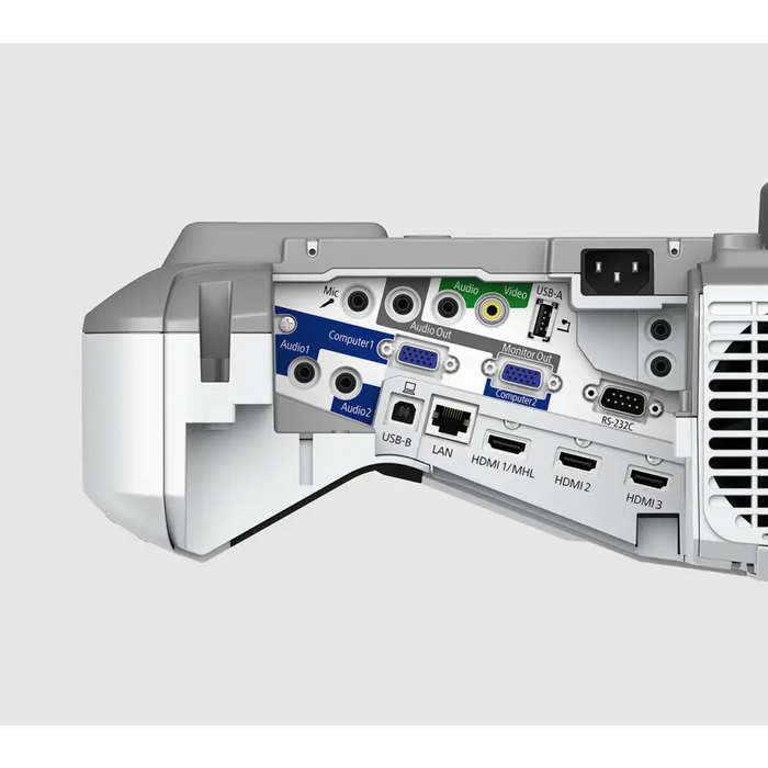 Epson EB-685Wi data projector Ultra short throw projector 3500 ANSI lumens 3LCD WXGA (1280x800) White Grey - Бизнес