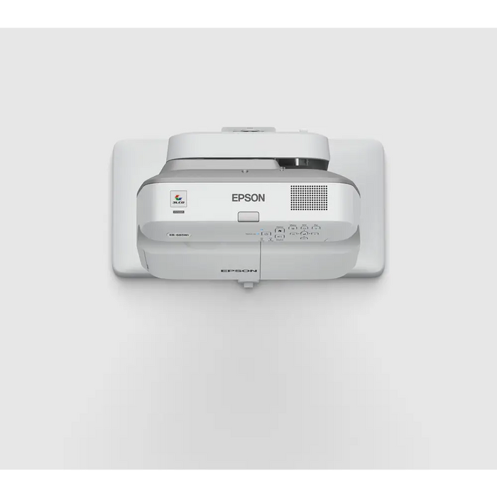 Epson EB-685Wi data projector Ultra short throw projector 3500 ANSI lumens 3LCD WXGA (1280x800) White Grey - Бизнес