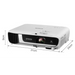 Epson EB-W51 WXGA (1280 x 800 16:10) 4000 ANSI lumens 16000:1 WLAN (optional) HDMI USB 3:1 function VGA Speakers Lamp