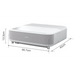 EPSON EH-LS300W Projector 3LCD FHD 1920x1080 16:9 3600Lumens 2500000:1 HDMI USB 2.0 Type A - Бизнес