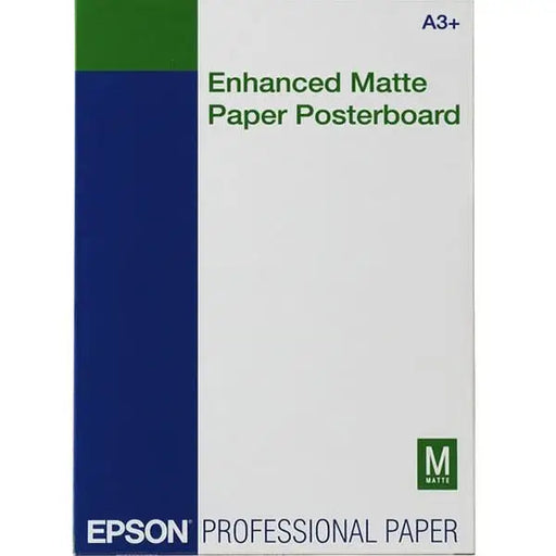 EPSON S042110 Enhanced matte posterboard paper inkjet 1122g/m2 DIN A3+ 20 sheets 1-pack - Офис и Фото