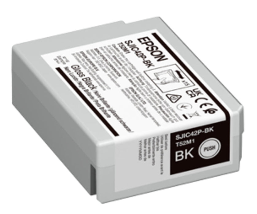 Epson SJIC42P-BK Ink cartridge for ColorWorks C4000e BK (Black) - Консумативи за плотери<<<EPSON
