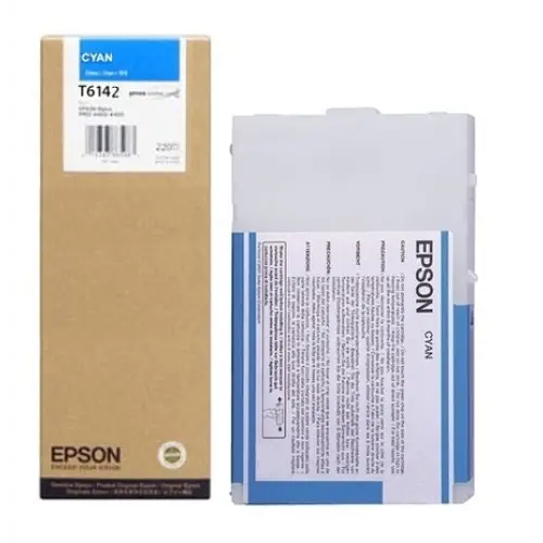 EPSON T6142 ink cartridge cyan standard capacity 220ml 1-pack - LFP мастила и LFP мастилени глави<<<Консумативи - голям