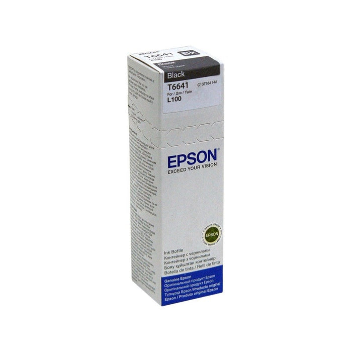 Epson T6641 Black ink bottle 70ml - Консумативи за мастилoструйни принтери<<<EPSON