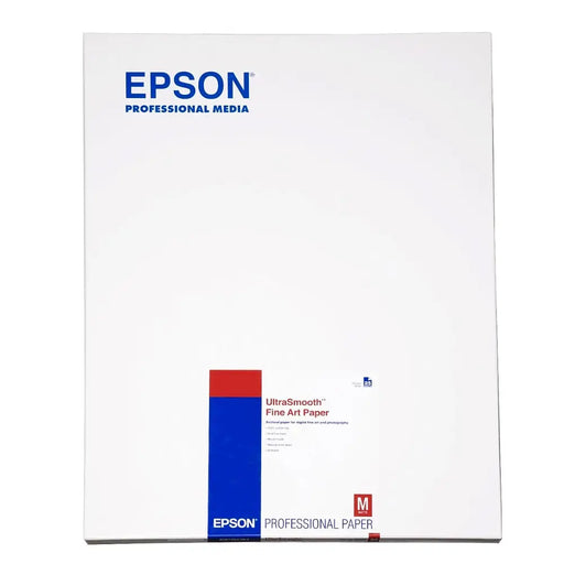 EPSON UltraSmooth Fine Art A2 420 x 594 mm 325g/m2 25 sheet fine art paper - Хартия за голям формат<<<Консумативи