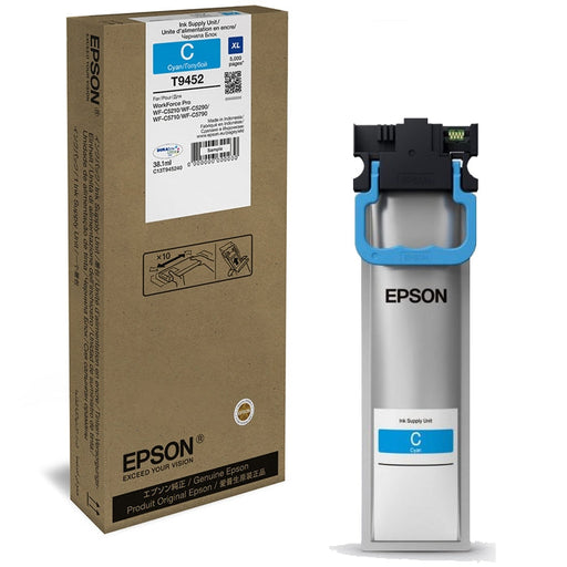 Epson WF-C5xxx Series Ink Cartridge XL Cyan - Консумативи за мастилoструйни принтери<<<EPSON