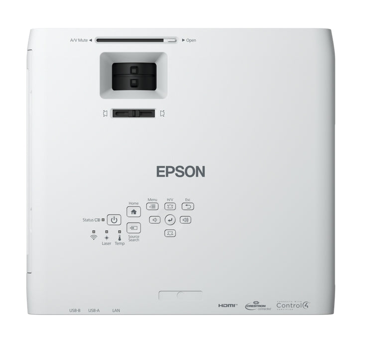 Epson EB-L260F, 3LCD, Laser, WUXGA (1920 x 1080), 240Hz, 16:9, 4600 lumen, 2500000 : 1, Ethernet, Wireless LAN 5GHz, VGA (2xIn, 1xOut), Composite, HDMI (2x), RS232, Audio In and Out, USB, Miracast, 60 months, 20000 h. light source