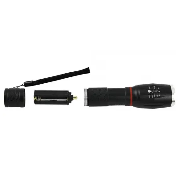 Esperanza Dione Black Hand flashlight LED - FlashlightsOSW-LAT<<<LightingOSW<<<ActionPL