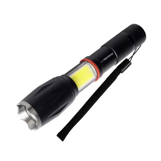 Esperanza Dione Black Hand flashlight LED - FlashlightsOSW-LAT<<<LightingOSW<<<ActionPL