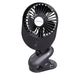 Esperanza EHF103K Compact USB Fan BLACK - FansAGD-WEN<<<Home Appliance - ProductsAGD<<<ActionPL