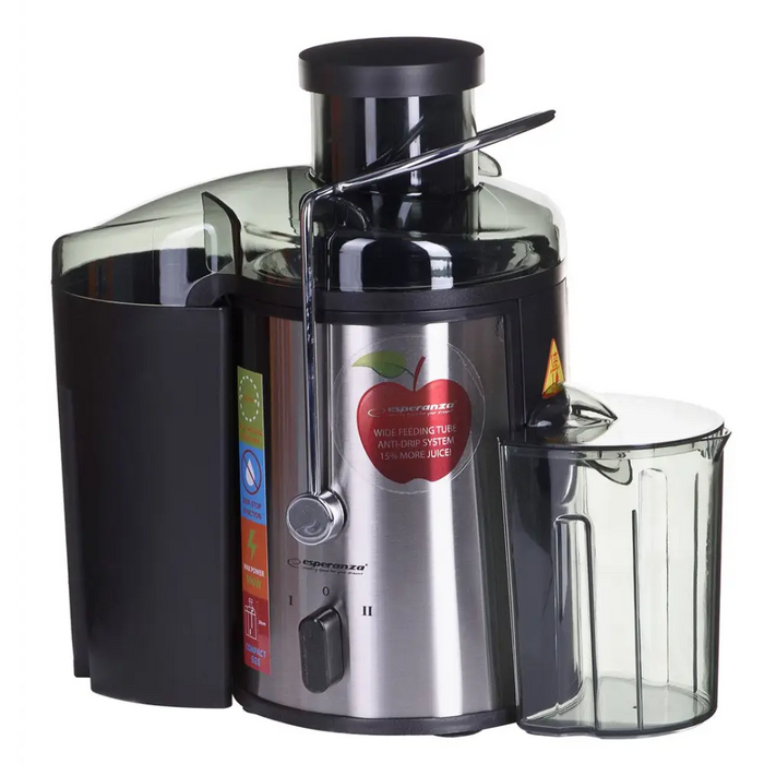 Esperanza EKJ002 juice maker Black,Stainless steel 500 W - JuicersAGD-SOK<<<Home Appliance - ProductsAGD<<<ActionPL
