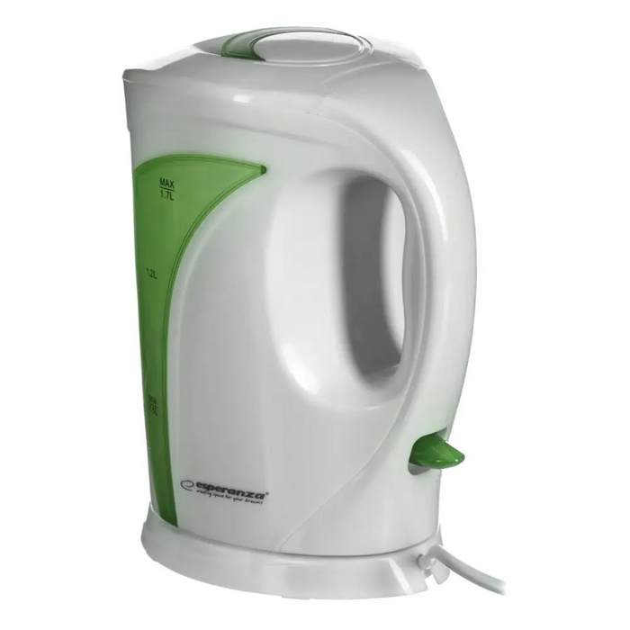 Esperanza EKK018G Electric kettle 1.7 L White / Green - Electric kettlesAGD-CZE<<<Home Appliance