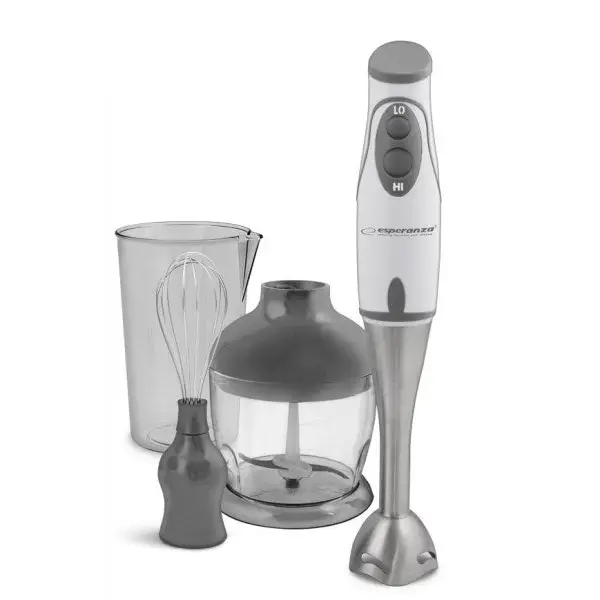 Esperanza EKM003E blender 0.75 L Immersion blender 450 W Grey White - Mixers / blendersAGD-MIB<<<Home Appliance