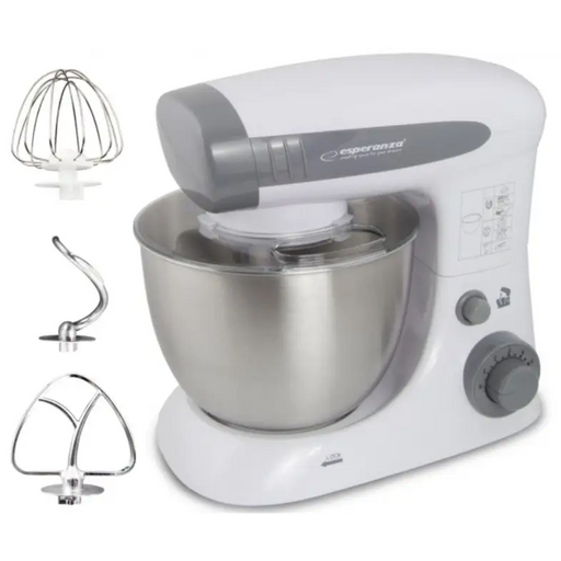 Esperanza EKM024 mixer Stand mixer 800 W Grey - Food processorsAGD-ROK<<<Home Appliance - ProductsAGD<<<ActionPL