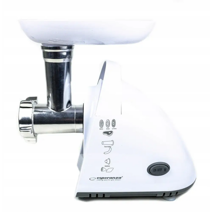 ESPERANZA EKM031 Meat grinder White 2200W - GrindersAGD-MDM<<<Home Appliance - ProductsAGD<<<ActionPL